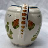 Pot à lait crémier peint à la main Henriot Quimper