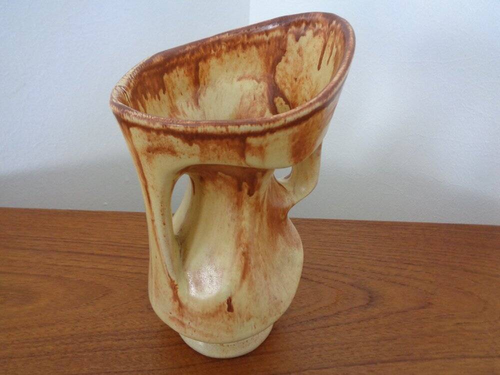 Large French Vallauris ceramic vase, 1970s