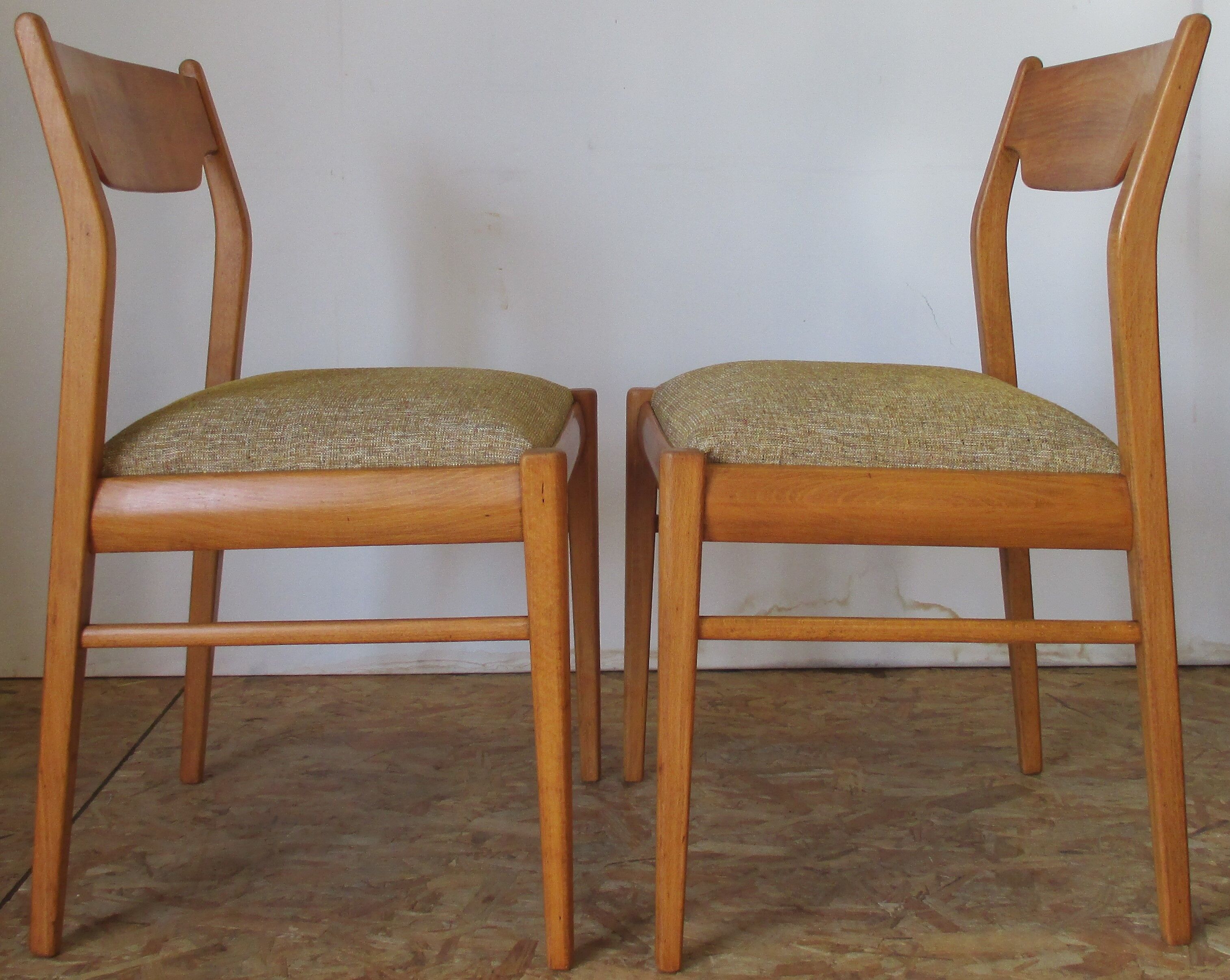 6 Scandinavian chairs 60s in beech Farstrup