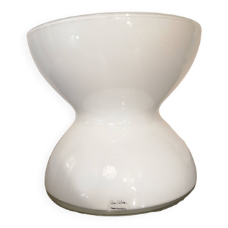 Handmade glass vase model diabolo XL design Anne Nilsson Ikea vintage 1999