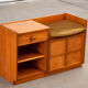 Scandinavian teak bench 1960