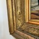 Antique seaside oil painting, c. 1845