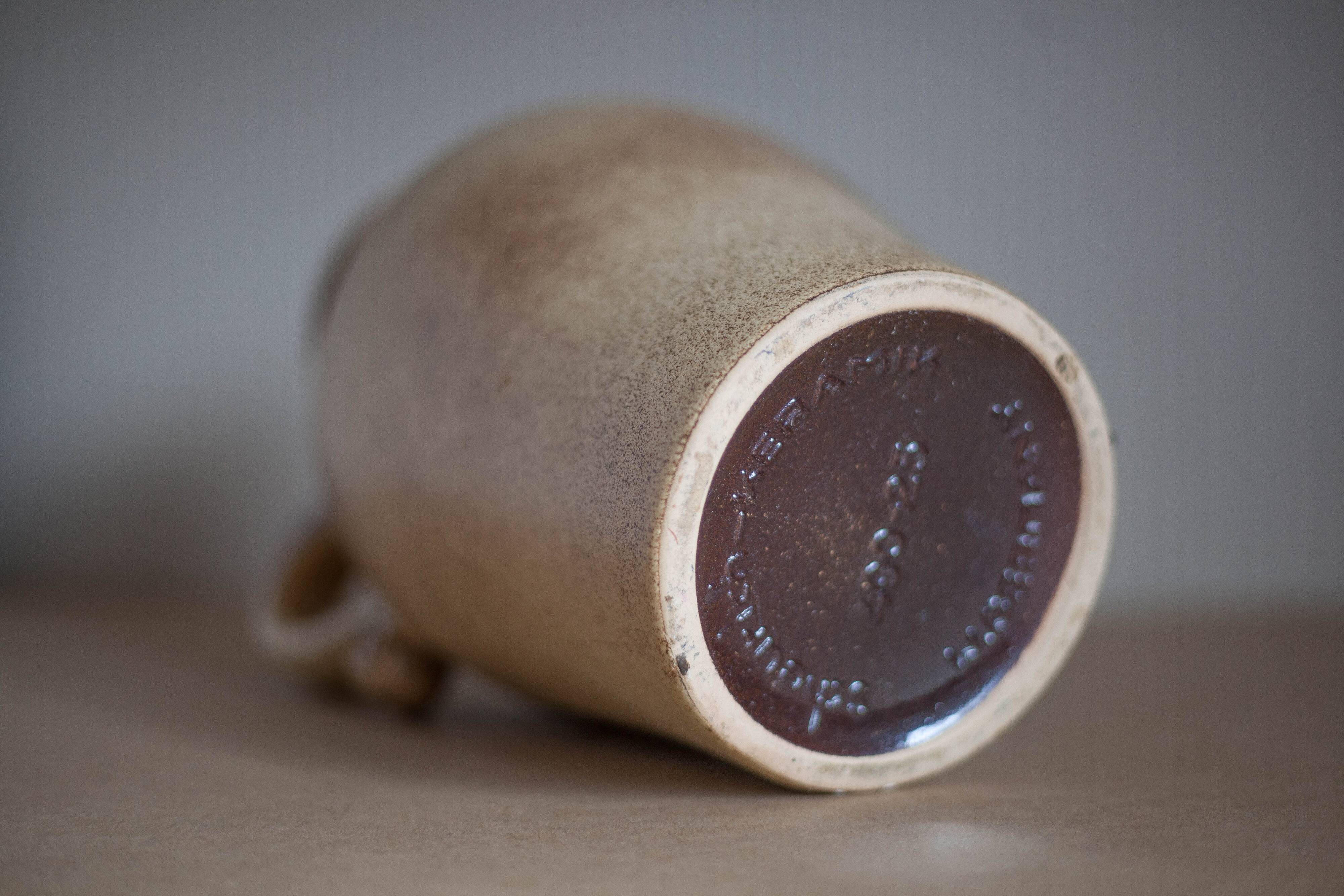 Scheurich ceramic vase Keramik West Germany, decorative vase, flower pot, handle vase, collectio