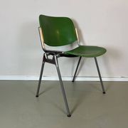 DSC 106 chair Piretti Castelli 1970s vintage Italy green