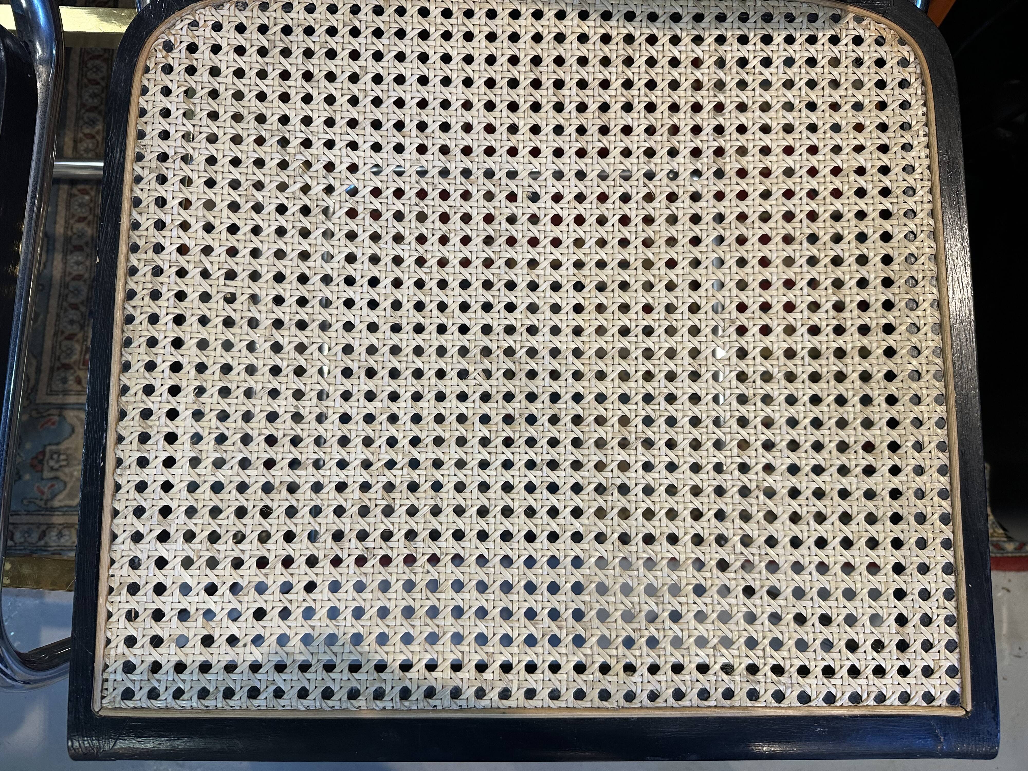 Paire de chaises Cesca B32 Marcel Breuer