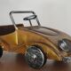 Vintage metal car in industrial style