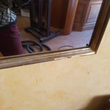 Mirror wooden gold modern twentieth 115x34cm