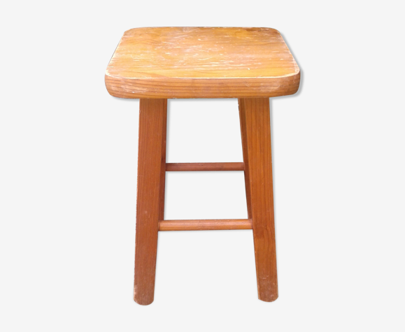 Tabouret en pin
