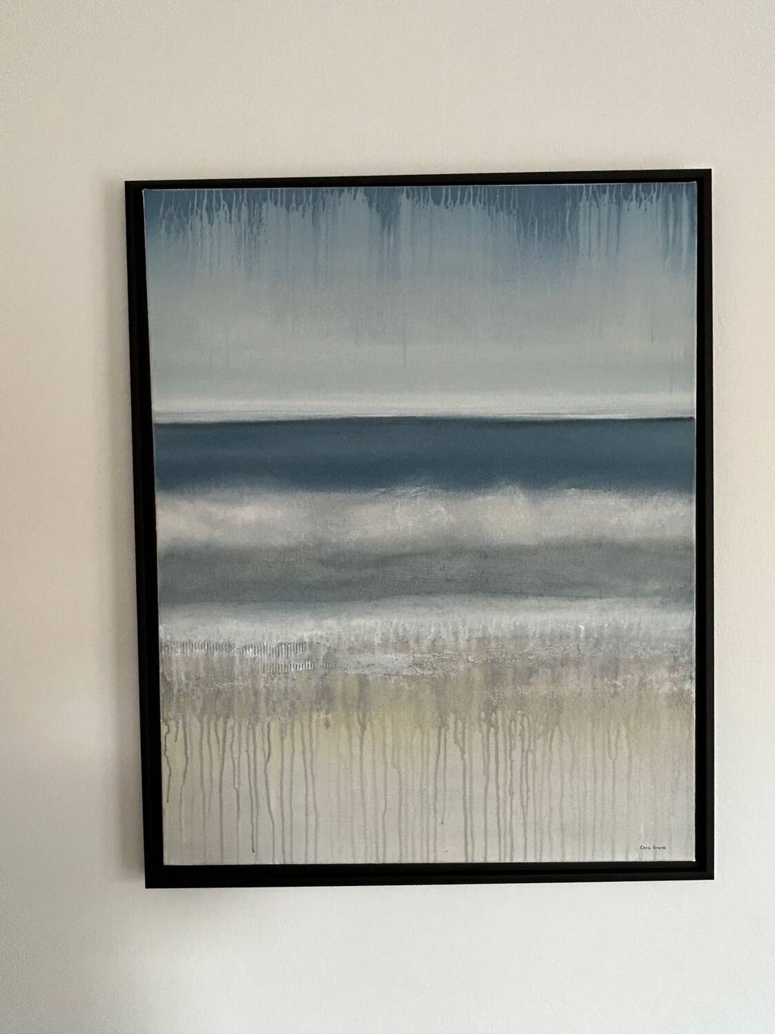 Contemporary canvas inspired by the Arcachon Basin.