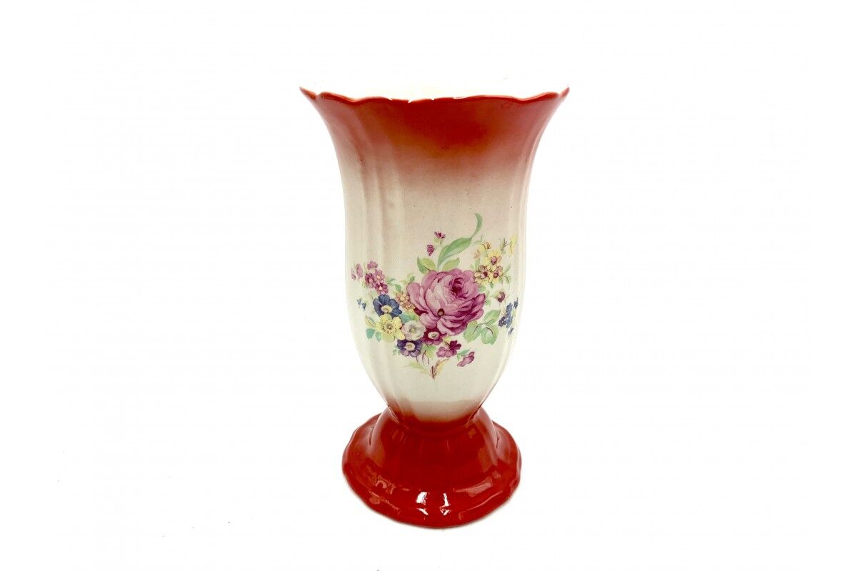Porcelain vase, Chodziez, Poland, 1950s