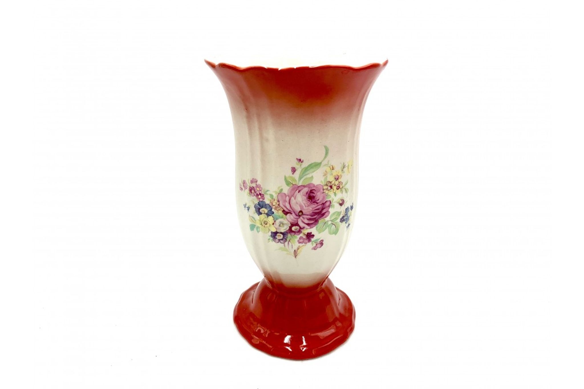 Porcelain vase, Chodziez, Poland, 1950s