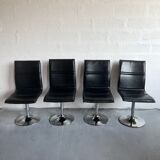 Ensemble table à manger et 4 chaises années 80