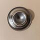 Lot of 9 vintage stainless steel egg cups from the 1970s, timeless minimalist design, dishwasher safe.