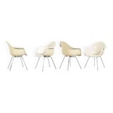 4 fauteuils DAX Eames années 60' Herman Miller mobilier international