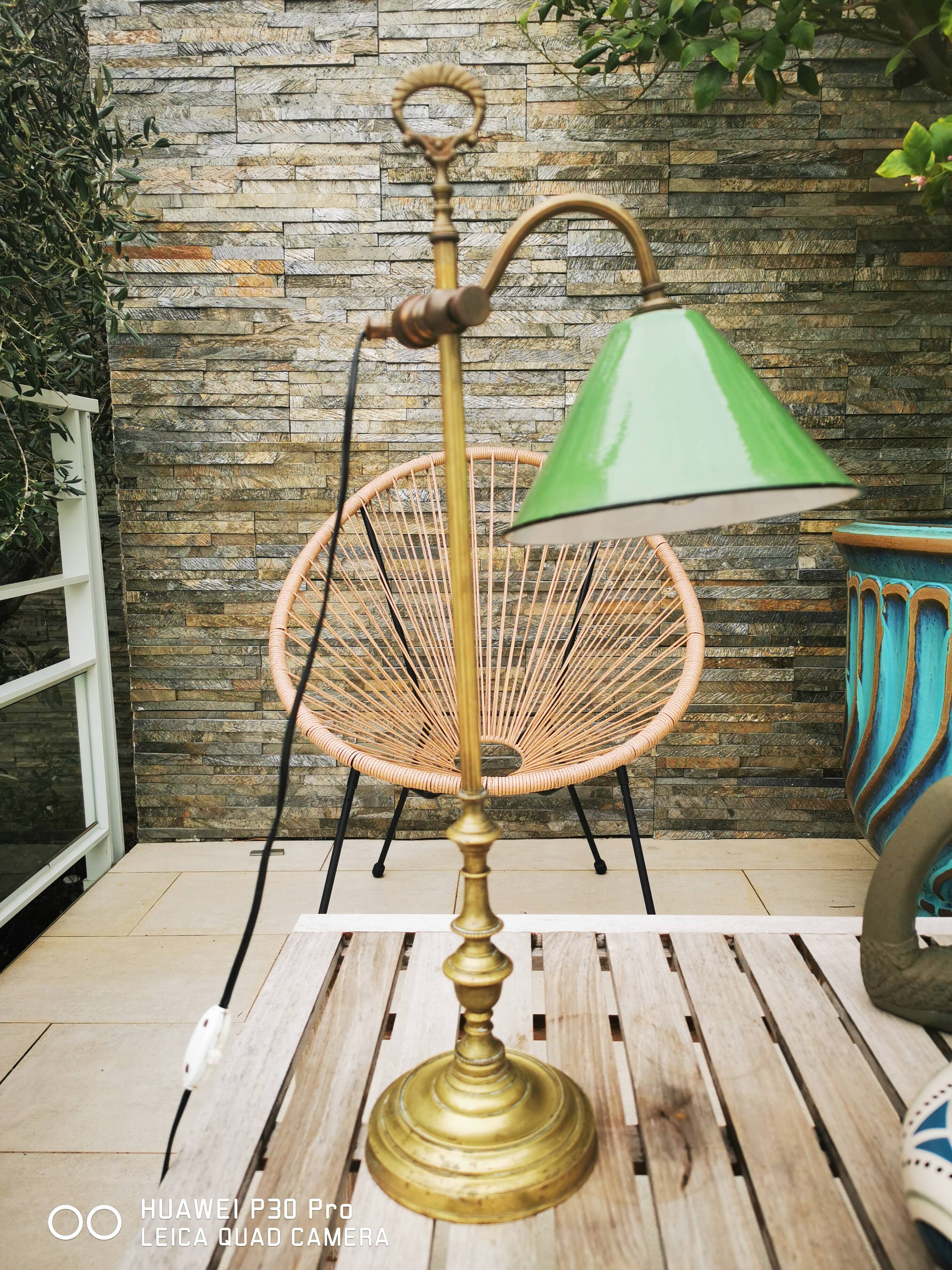 Old Quinquet type watchmaker's lamp