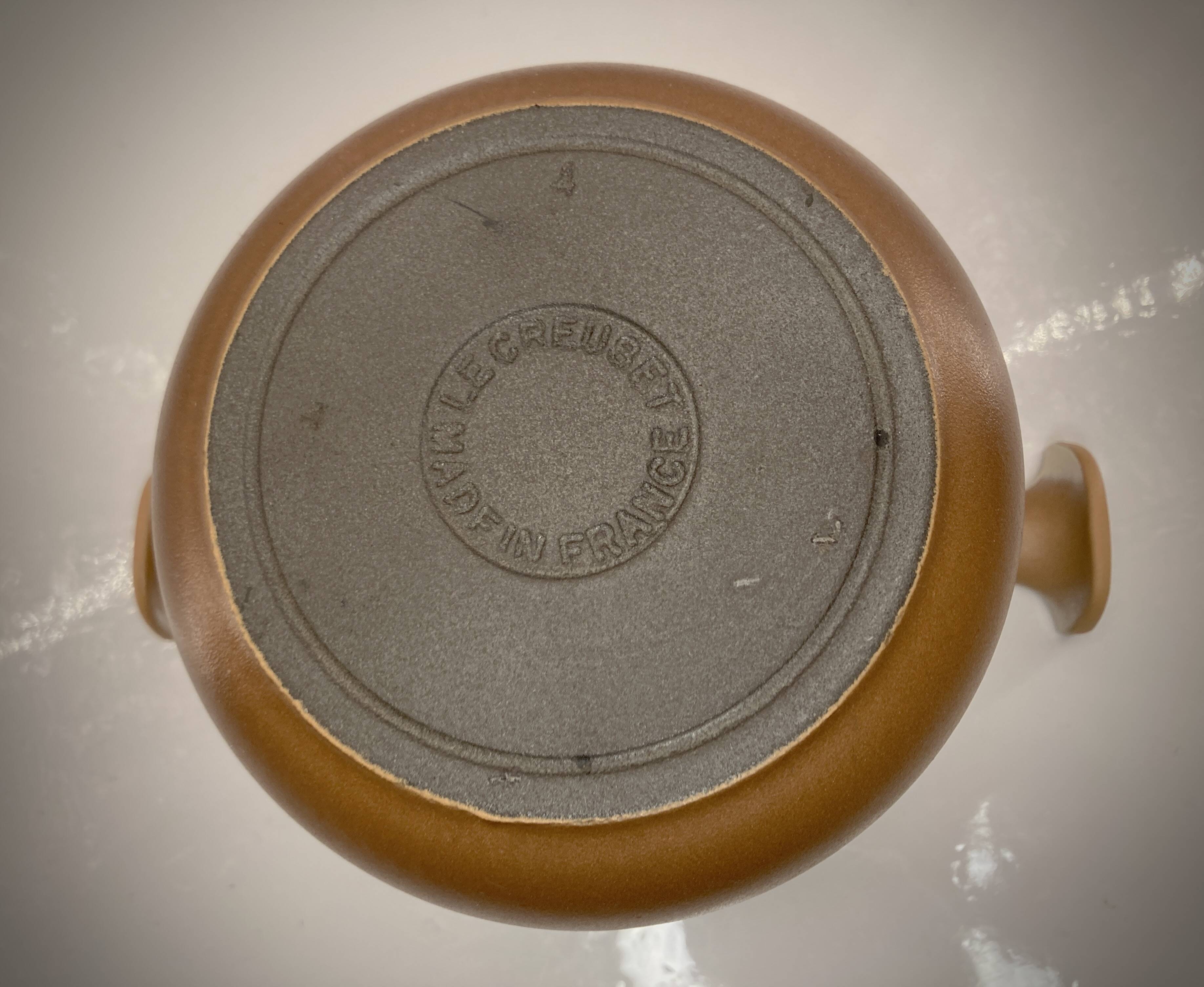 Enzo Mari for Le Creuset fondue set