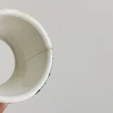 Set of 4 antique earthenware egg cups