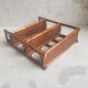 Rattan wall shelf