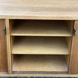 Buffet enfilade KNOLL International à 4 portes Coulissantes Design 1950