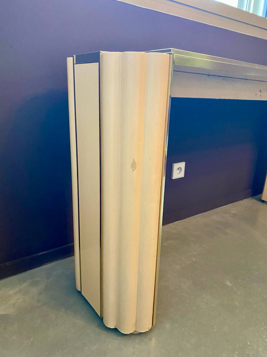 Console signée Alain Delon pour Maison Jansen, 1970