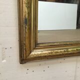 Louis XV style mirror in wood and stucco 154x87cm