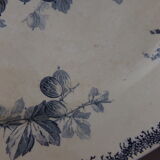 Oval dish U&Cie Sarreguemines model "currants"