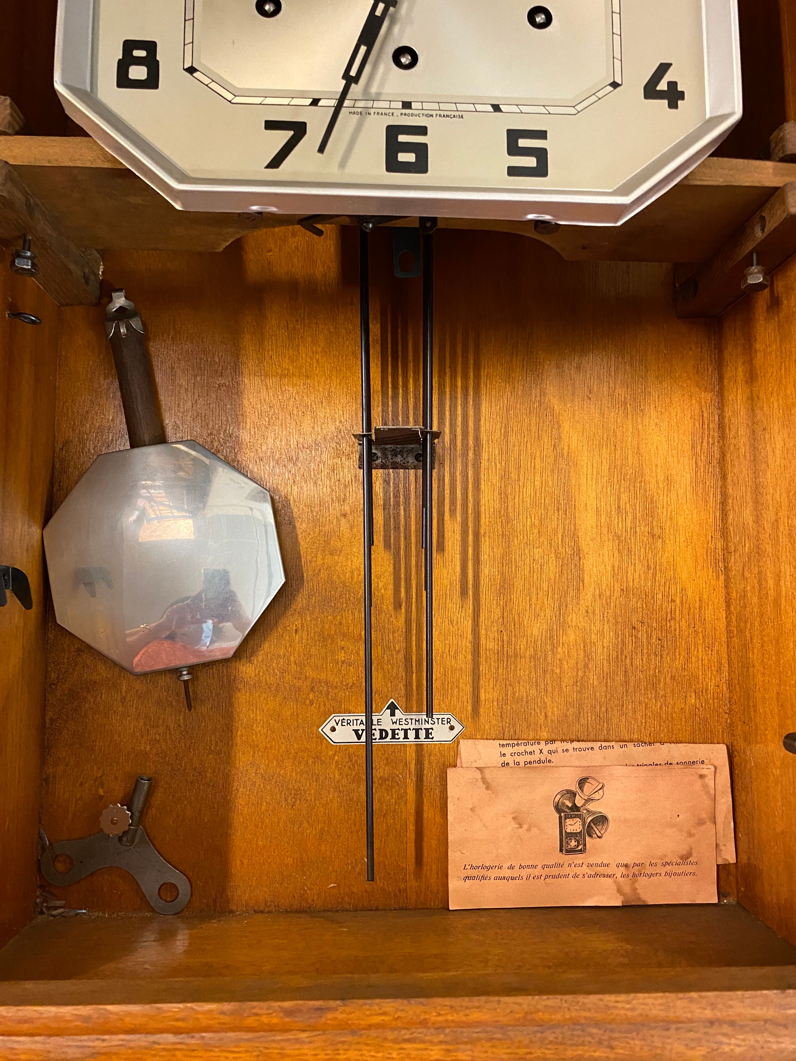 Star chime westminster 8 hammers 8 rods