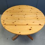 Rainer Daumiller style pine wood  Dining Table, 1970s