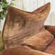 Maralunga armchair by Cassina, Gordon velvet in rust colour.