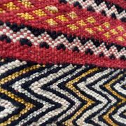 Handwoven Berber Kilim rug, wall hanging.