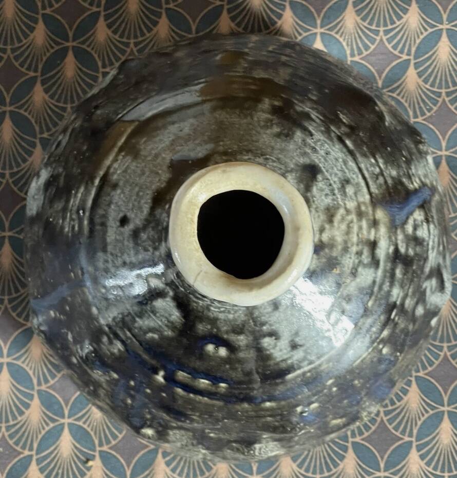 Vase en céramique émaillée - Signé - Israël - 2002