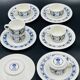 Set of 6 espresso cups and 6 saucers Villeroy & Boch – Cadiz model