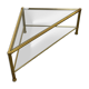 Table en verre