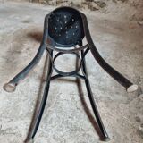 Antique Industrial Stool – Toledo Art Steel Co., 1930s, Bar Stool