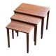 Nestable teak tables