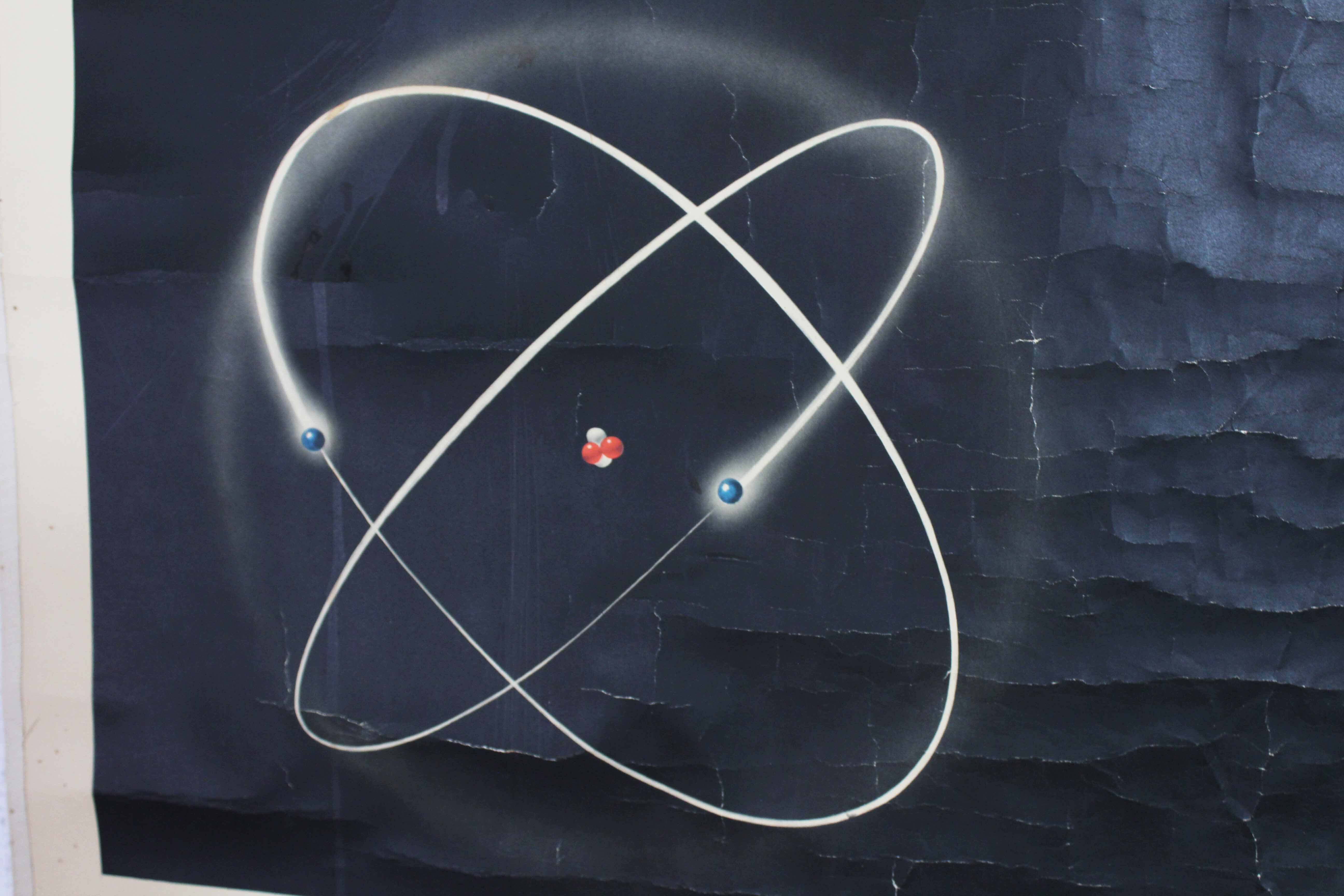 School poster Atome 1960