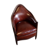 Fauteuil Art Déco dossier ogive