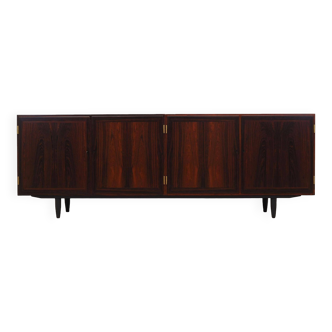 Rosewood sideboard, Danish design, 1970s, designer: Carlo Jensen, production: Hundevad