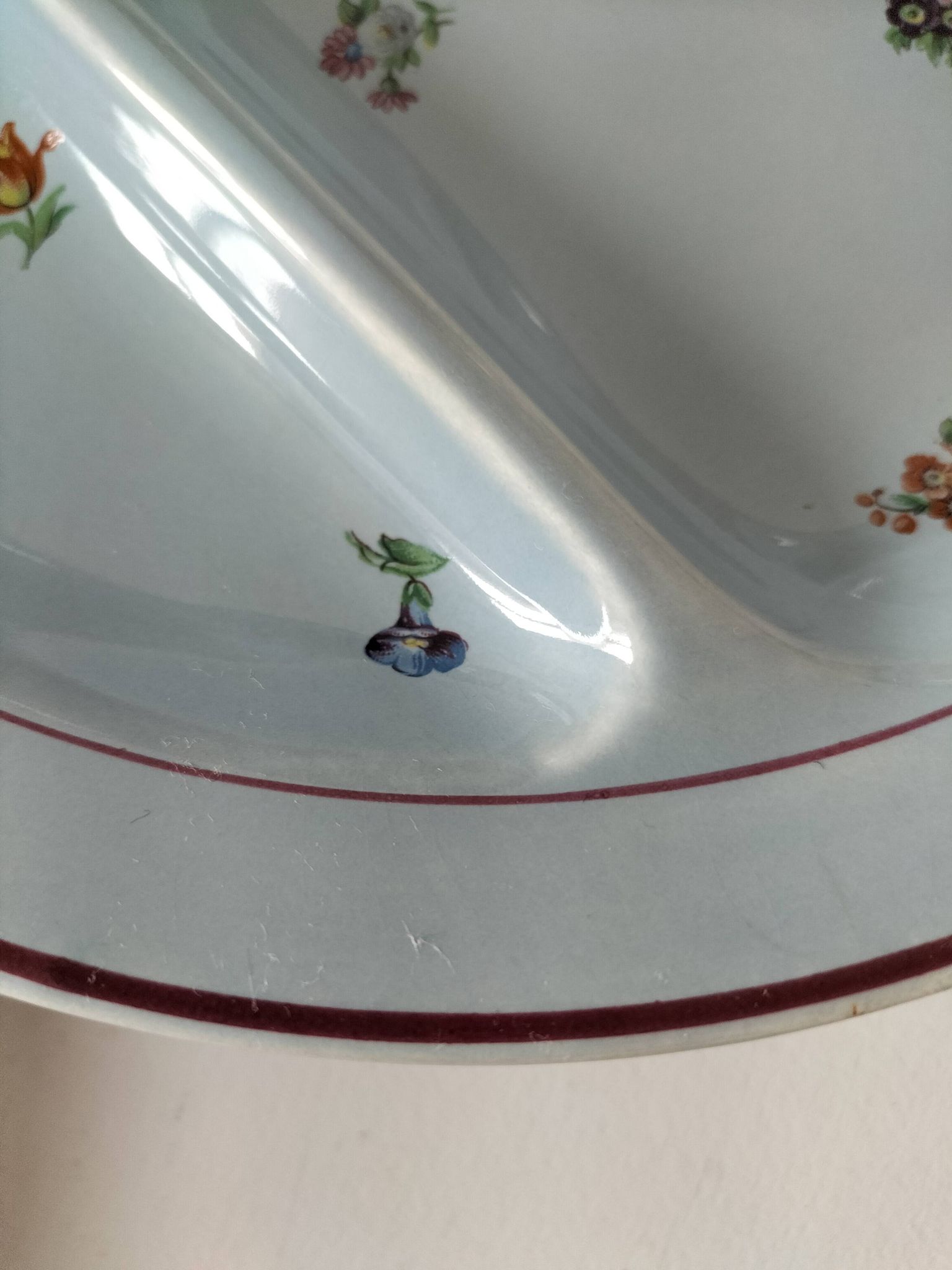 7 assiettes compartimentées Salins France
