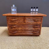 Commode en bambou Maugrion pour Roche Bobois