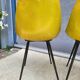 4 chaises Coccinelle René-Jean Caillette pour Steiner 1950