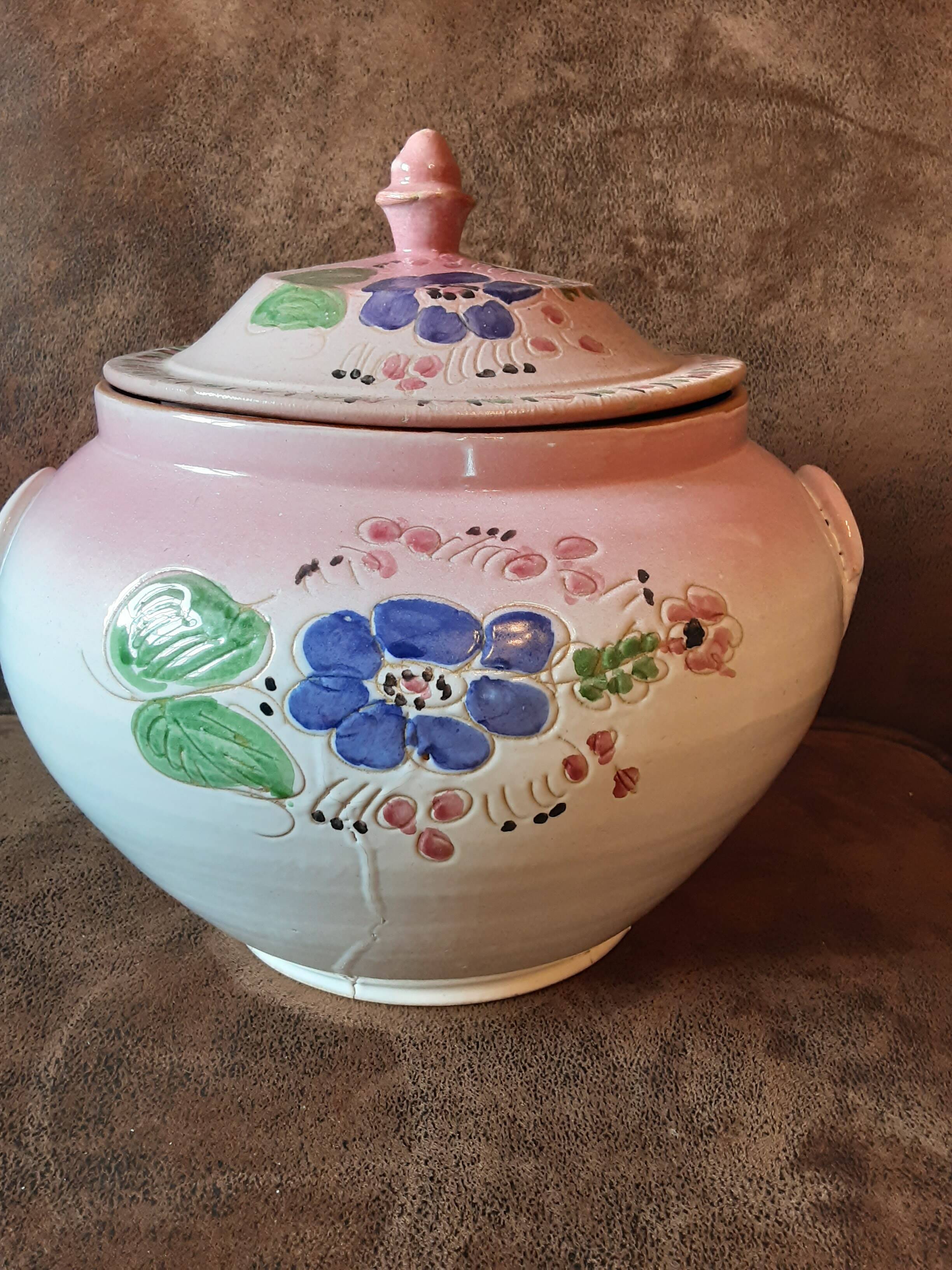 Handmade terracotta pot