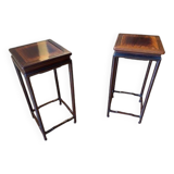 Pair of side tables or end tables
