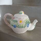 Antique slip teapot