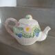 Antique slip teapot