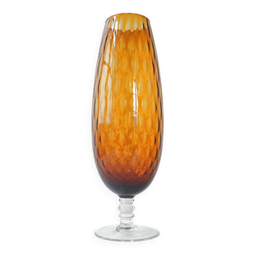 Vase coupe Empoli vintage 1960