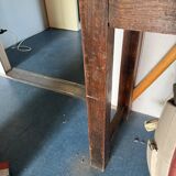 Old wooden school desk