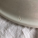 Un plat a tarte et 6 assiettes à dessert en gré Vintage made in Italie