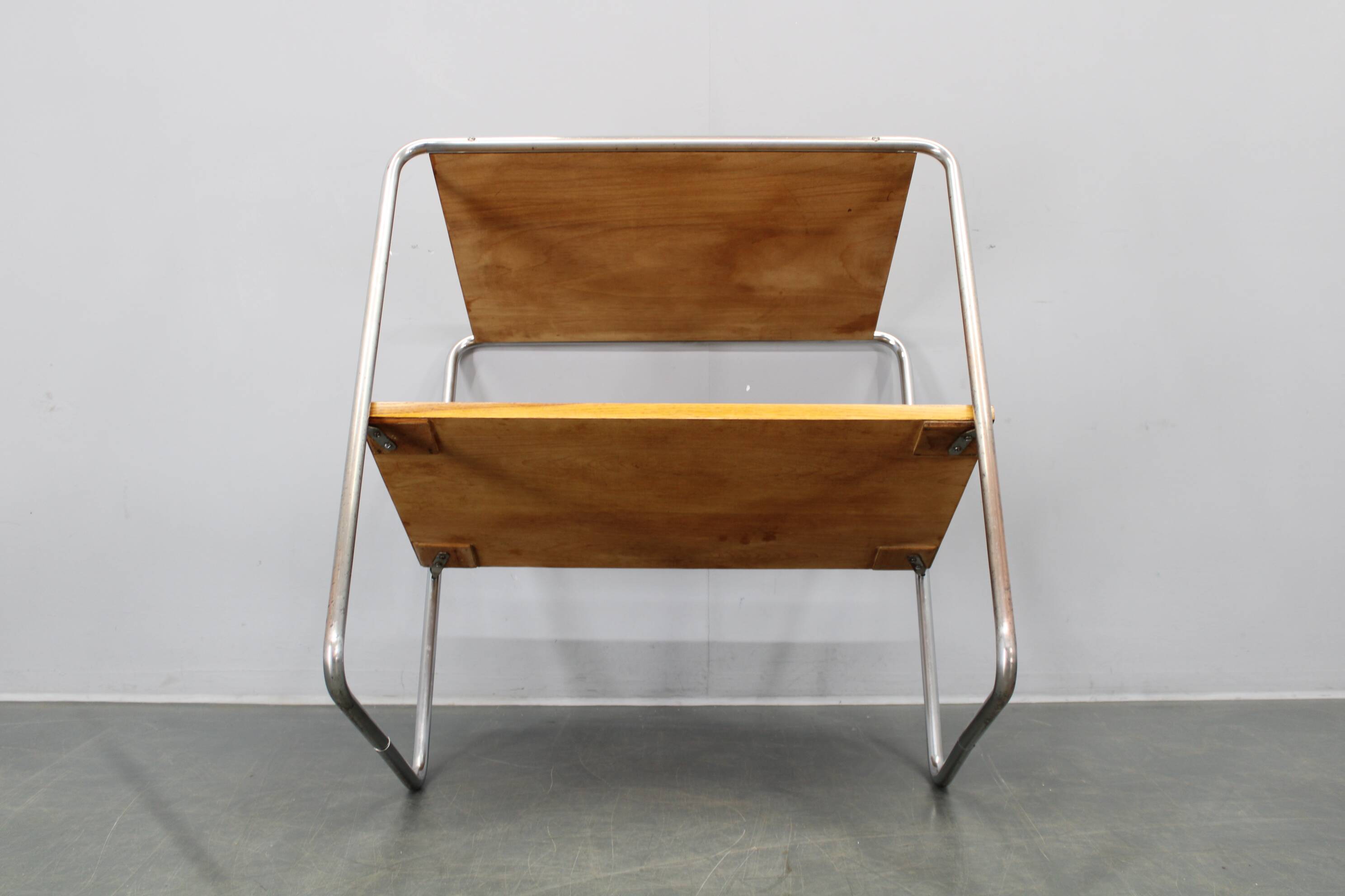 Bauhaus side table by Marcel Breuer, Czechoslovakia, 1930s
