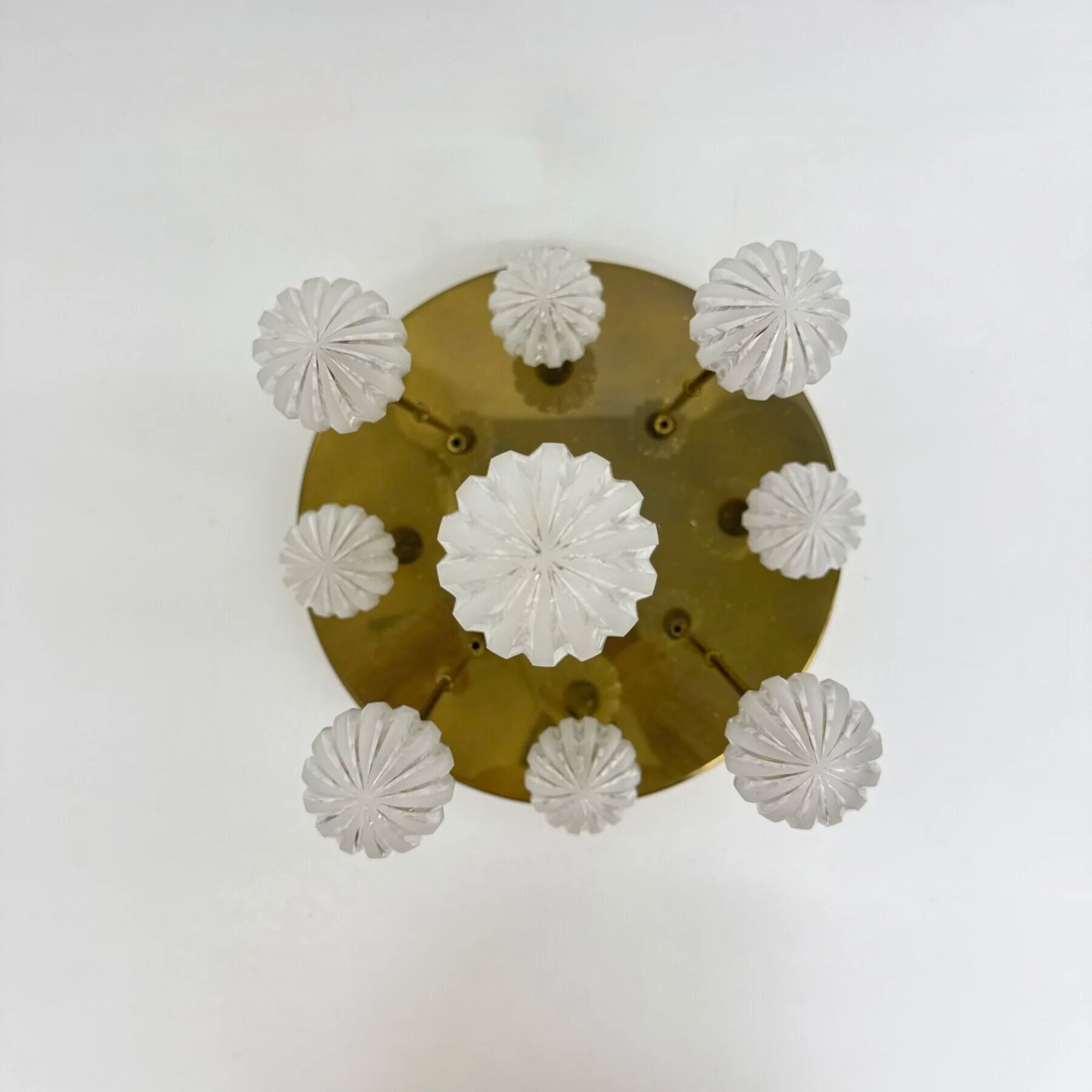 Mid-century design Christoph Palme ceiling lamp, 1980s